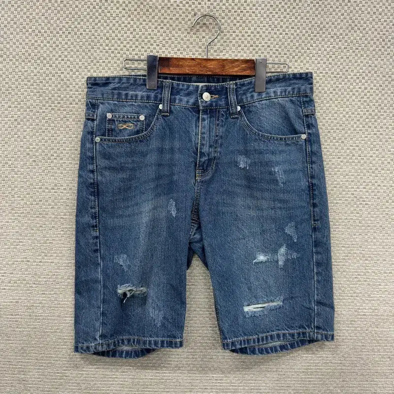 [BUNJANG] PLACK JEANS LEO Denim Shorts 31 inch / 플랙진 LEO 데님 반바지 31인치 D02628