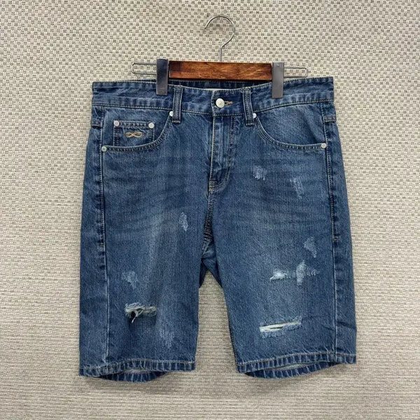 [BUNJANG] PLACK JEANS LEO Denim Shorts 31 inch / 플랙진 LEO 데님 반바지 31인치 D02628