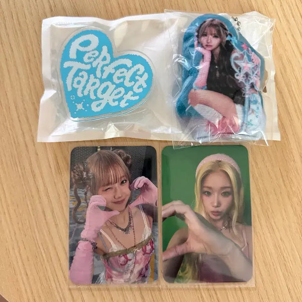 [BUNJANG] Choi Yoo-jung Studio Photocard Grip Tok & Cushion Keyring Set / 최유정 공방 포카 그립톡 키링 세트