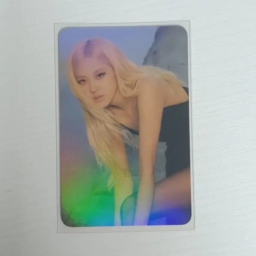 [BUNJANG] BLACKPINK Rosé Deadline Ktown4u Hologram Photocard / 블랙핑크 로제 데드라인 케타포 K4U 홀로그램 포카
