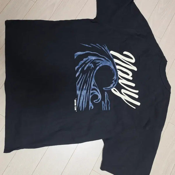 [BUNJANG] Uniform Bridge Short Sleeve T-Shirt Navy M / 유니폼브릿지 반팔 네이비 M