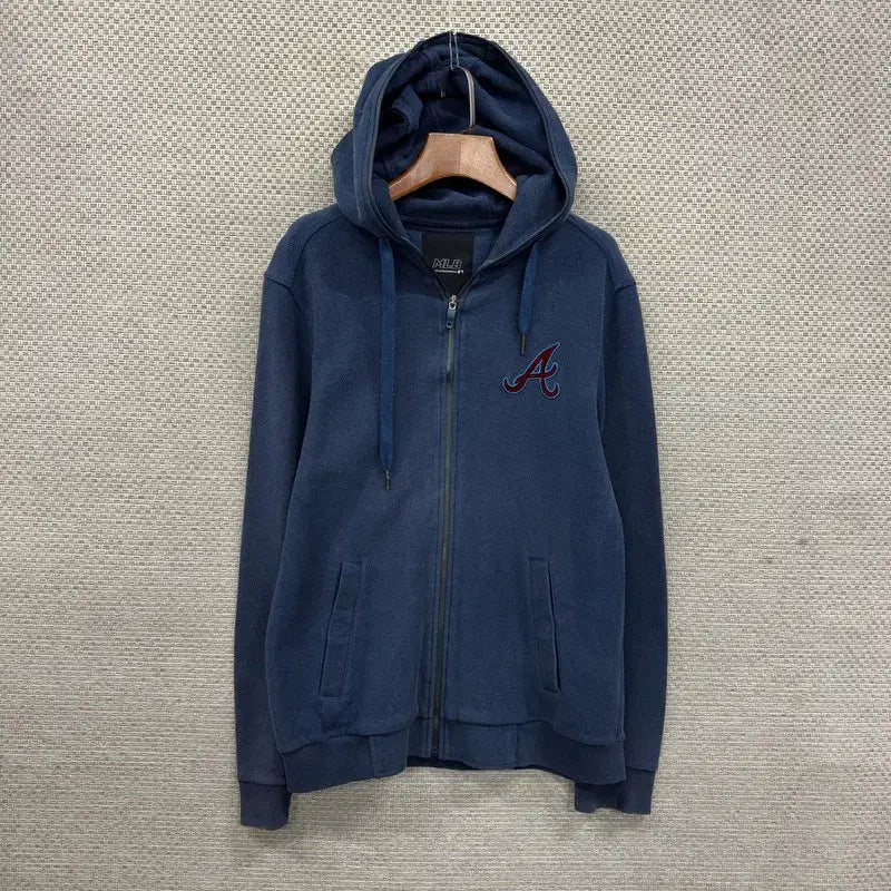 [BUNJANG] MLB Hooded Zip-Up Jacket / MLB 후드집업 100 D02532