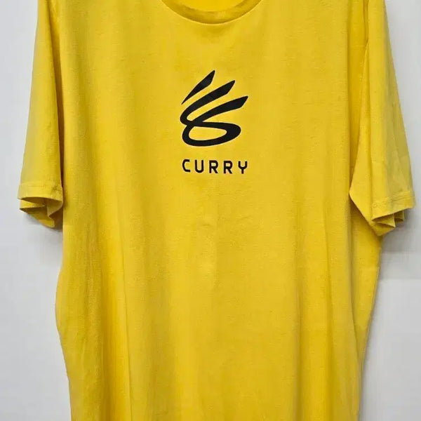 [BUNJANG] Under Armour Stephen Curry T-Shirt Yellow / 언더아머 스테판 커리 반팔 티셔츠 옐로우