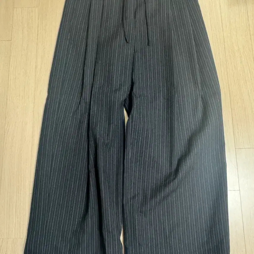 [BUNJANG] Juun.J 26SS Blended Wool Stripe Trousers Size 46 / 준지 26ss 블렌디드 울스트라이프 바지 46