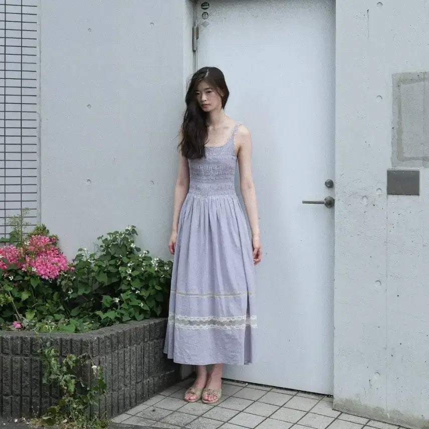 [BUNJANG] Pleated 135 Lolla Dress Mauve / 플레따 135 Lolla Dress Mauve