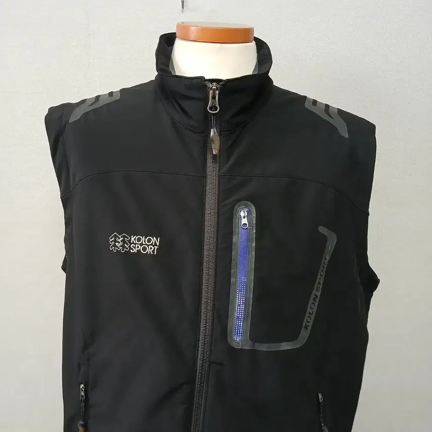 [BUNJANG] KOLON SPORT Men's Vest Size 100 Black / 코오롱스포츠 남성 조끼 100