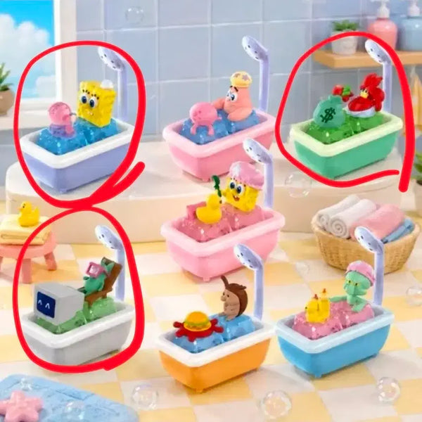 [BUNJANG] SpongeBob SquarePants Krabs, SpongeBob, Plankton Keychain / 스펀지밥 스폰지밥 키캡 키링 플랑크톤 집게사장