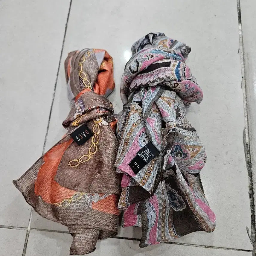 [BUNJANG] Daks Scarf Set / 닥스스카프2장