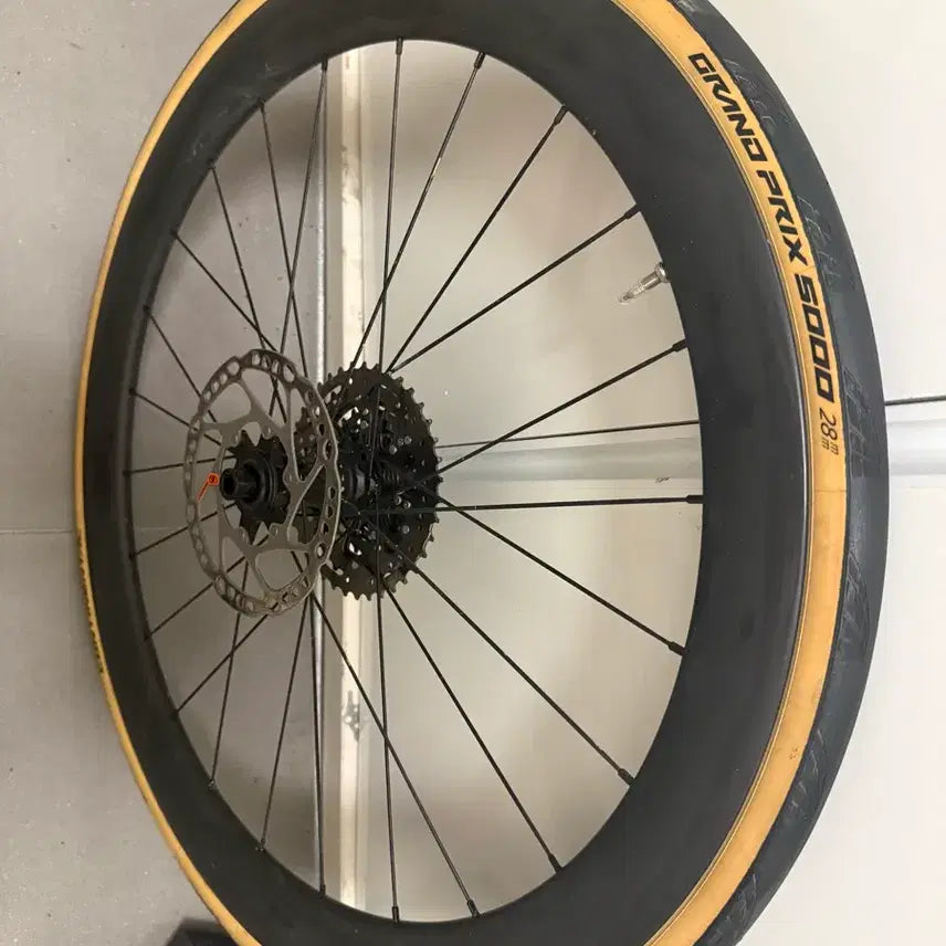[BUNJANG] Continental Grand Prix 5000 Cream Clincher 28c Tire / 컨티넨탈 5000 28c 크림 클린처