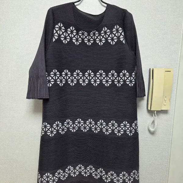 [BUNJANG] Pleated Long Dress / 플리츠  롱 원피스