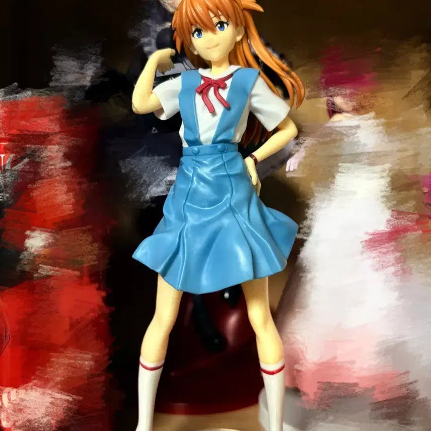 [BUNJANG] Ichiban Kuji Evangelion School Uniform Asuka Figure / 제일복권 에반게리온 교복 아스카 피규어