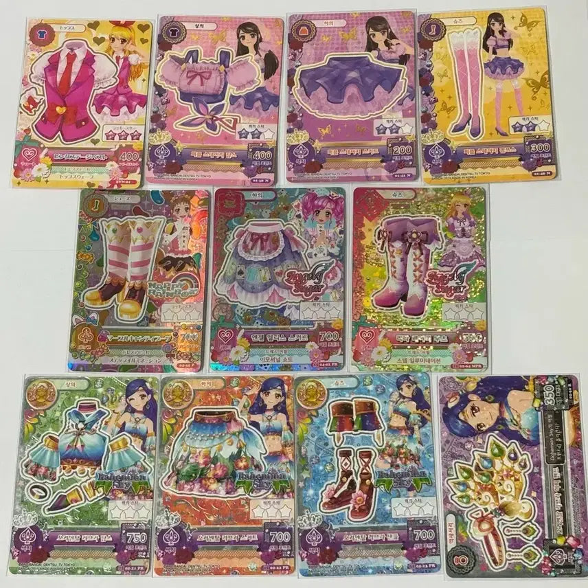 [BUNJANG] Aikatsu! School Look Cards Bundle Set / 직거래만, 7월까지 3.3 아이카츠 27장 아이엠스타 프레 스쿨룩 일판 일괄 판매