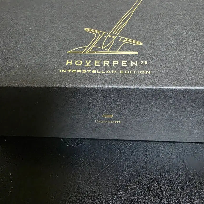 [BUNJANG] Hoverpen 2.0 Interstellar Edition 18K Ballpoint Pen & Aluminum Case / HOVERPEN 2.0 인터스텔라 에디션 18k 볼펜 & 알미늄 휴대용 케이스(새상품급)
