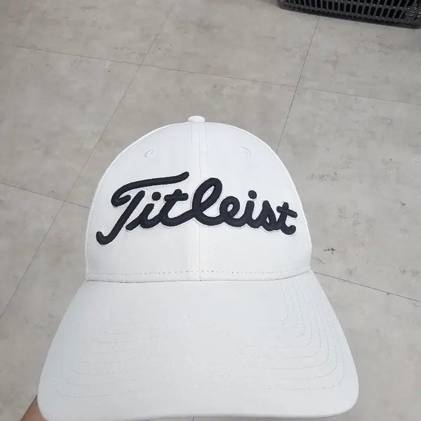 [BUNJANG] Titleist Golf Hat White / 타이틀리스트 골프 모자 화이트