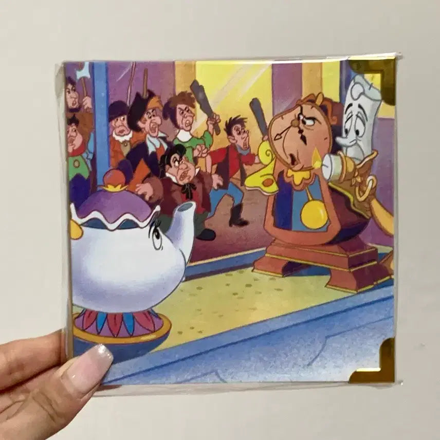 [BUNJANG] Disney Beauty and the Beast Belle Cogsworth Lumiere Mrs. Potts Diary Blank Notebook Bookbinding / 디즈니 미녀와 야수 벨 콕스워스 루미에르 미세스 팟 다이어리 무지 노트 북바인딩