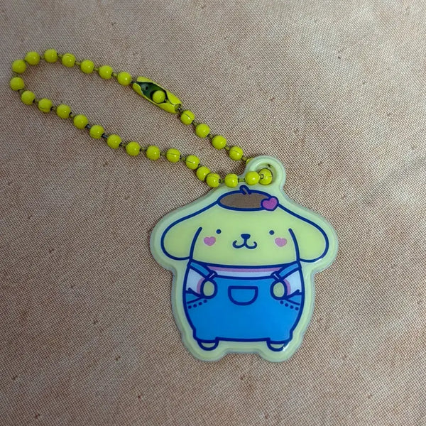 [BUNJANG] Sanrio Lover's Club Pompompurin Keyring / 산리오 러버스 클럽 폼폼푸린 키링