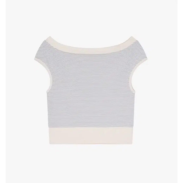 [BUNJANG] Hey-s Off-Shoulder Top Sky Blue / hey-s 헤이에스 오프숄더 스카이블루