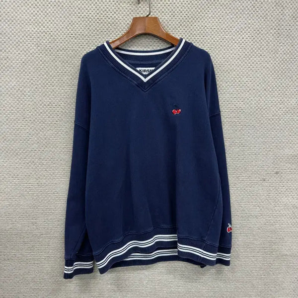 [BUNJANG] Kirsh V-Neck Sweatshirt / 키르시 브이넥 스웻셔츠 맨투맨 1 D02536