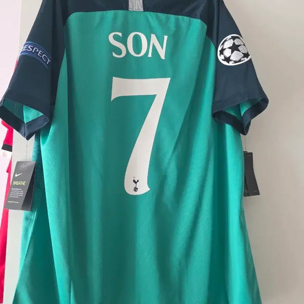 [BUNJANG] Tottenham Hotspur 18-19 Third Son Heung-min Replica Jersey / 새제품)18-19토트넘 써드 손흥민 유니폼