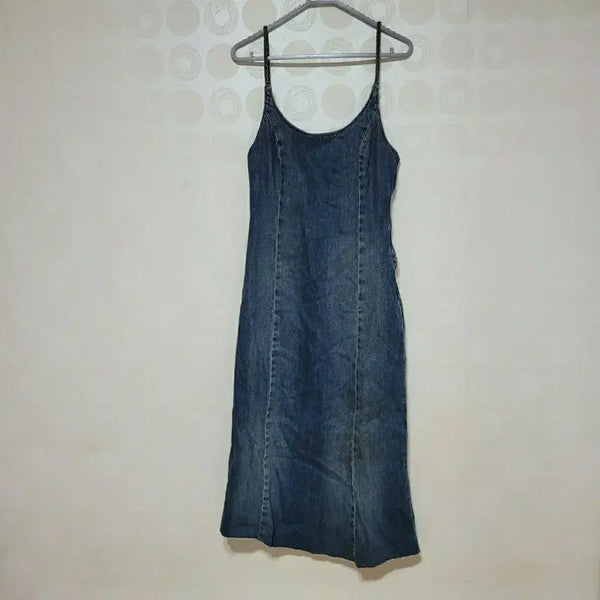 [BUNJANG] Zara Long Denim Dress / 자라 롱원피스55 청원피스55 롱청원피스55