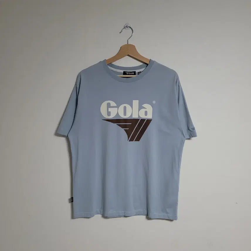 [BUNJANG] Gola Big Logo Short Sleeve T-Shirt (M) / (M) Gola 골라 빅로고 반팔 티셔츠