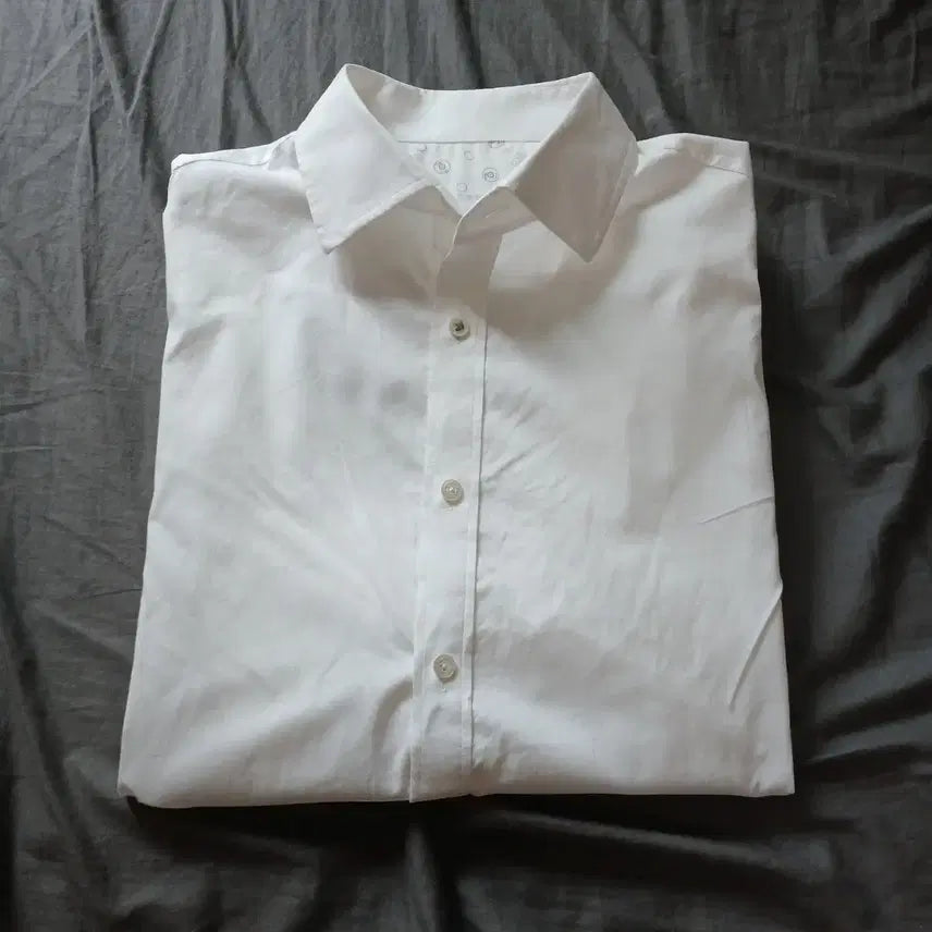 [BUNJANG] Customellow Spread Collar Solid Shirt XL / 커스텀멜로우 스프레드 칼라(Spread Collar) 솔리드 셔츠