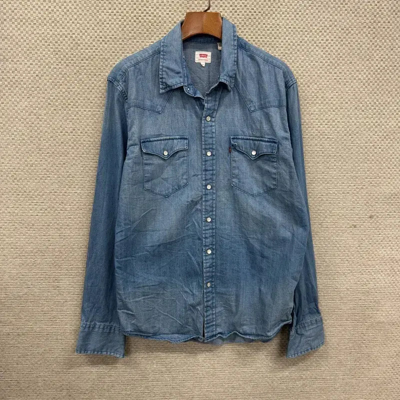 [BUNJANG] Levi's Denim Shirt Medium D02569 / 리바이스 데님 셔츠 M D02569