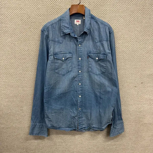 [BUNJANG] Levi's Denim Shirt Medium D02569 / 리바이스 데님 셔츠 M D02569
