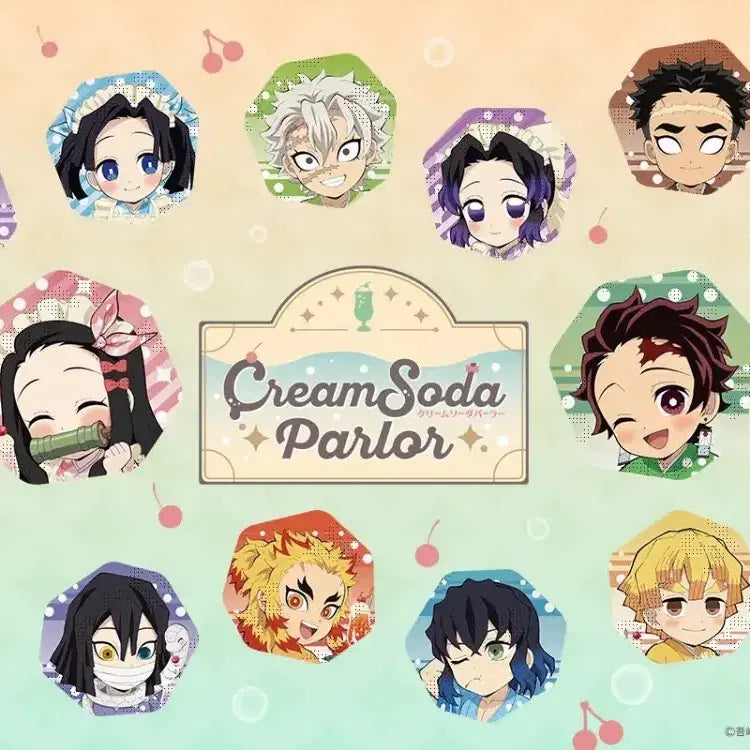 [BUNJANG] Kimetsu no Yaiba (Demon Slayer) Koresoda Party Acrylic Coasters/Keyrings/Clips/Clear Stands / [공구]귀멸의칼날 크림소다 파티 기유 무이치로 렌고쿠 사네미 이구로 미츠리