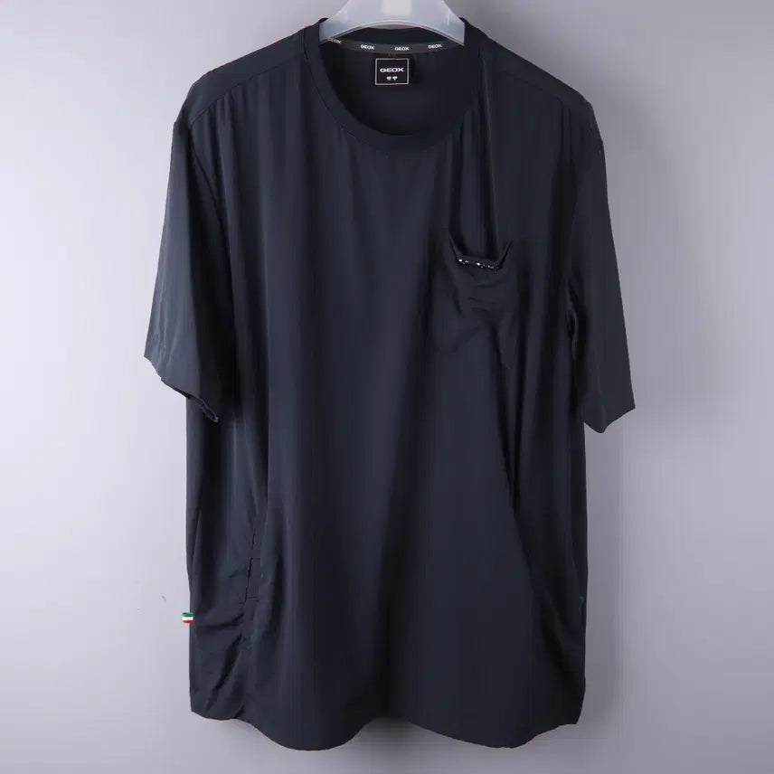 [BUNJANG] GEOX Nylon Woven Short Sleeve T-Shirt XL / GEOX 제옥스 나일론 우븐 반팔 티셔츠 (XL)