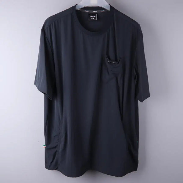 [BUNJANG] GEOX Nylon Woven Short Sleeve T-Shirt XL / GEOX 제옥스 나일론 우븐 반팔 티셔츠 (XL)
