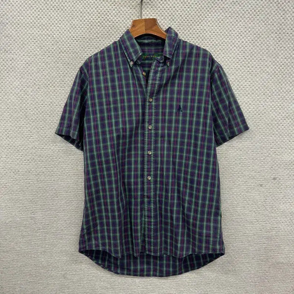 [BUNJANG] Beanpole Oversized Short-Sleeve Shirt 90 / 빈폴 오버핏 반팔 셔츠 90 D02603