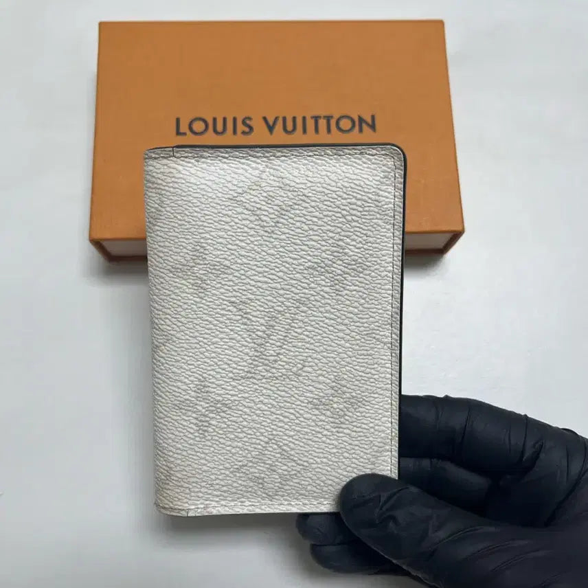 [BUNJANG] Louis Vuitton Organizer Card Holder White / (풀구성)루이비통 오거나이저 카드지갑