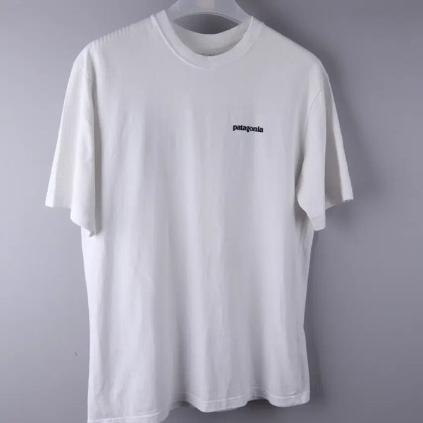 [BUNJANG] Patagonia P-6 Logo Short Sleeve T-Shirt White / 파타고니아 P-6 반필 티셔츠 화이트 39174SP19 (S)