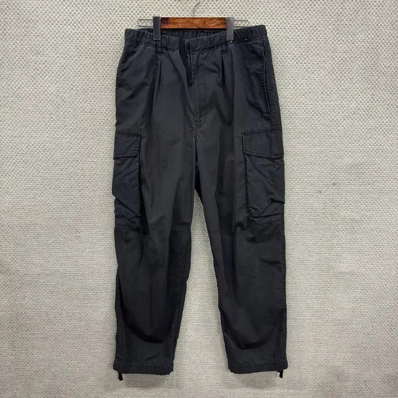 [BUNJANG] Uniqlo Cargo Training Pants - Size M / 유니클로 카고 츄리닝바지 M D02563