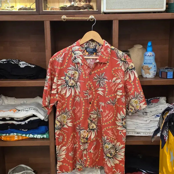 [BUNJANG] Polo Ralph Lauren Hawaiian Shirt / 폴로 랄프 로렌 하와이안 셔츠 XL