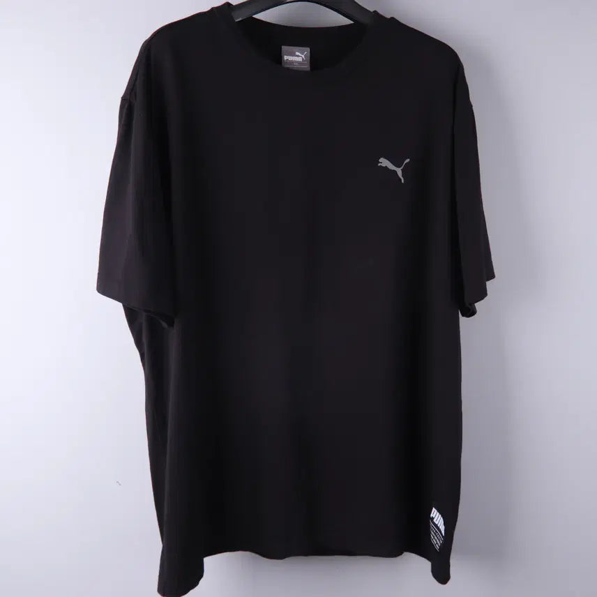 [BUNJANG] Puma Black T-Shirt (2XL) / PUMA 푸마 반팔 티셔츠 블랙 (2XL)