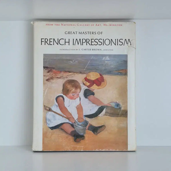 [BUNJANG] Antique French Book: Impressionist Art (Renoir) / 앤틱북 빈티지책 프렌치책 프렌치북 앤틱지류 빈티지지류 르누아르 인상주의 빈티지북 앤틱책