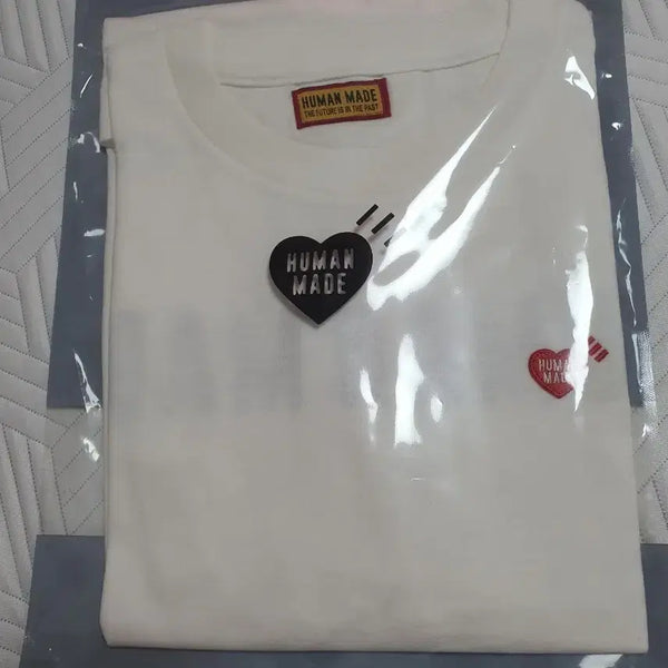 [BUNJANG] Human Made T-Shirt White L / 휴먼메이드 티셔츠 화이트L
