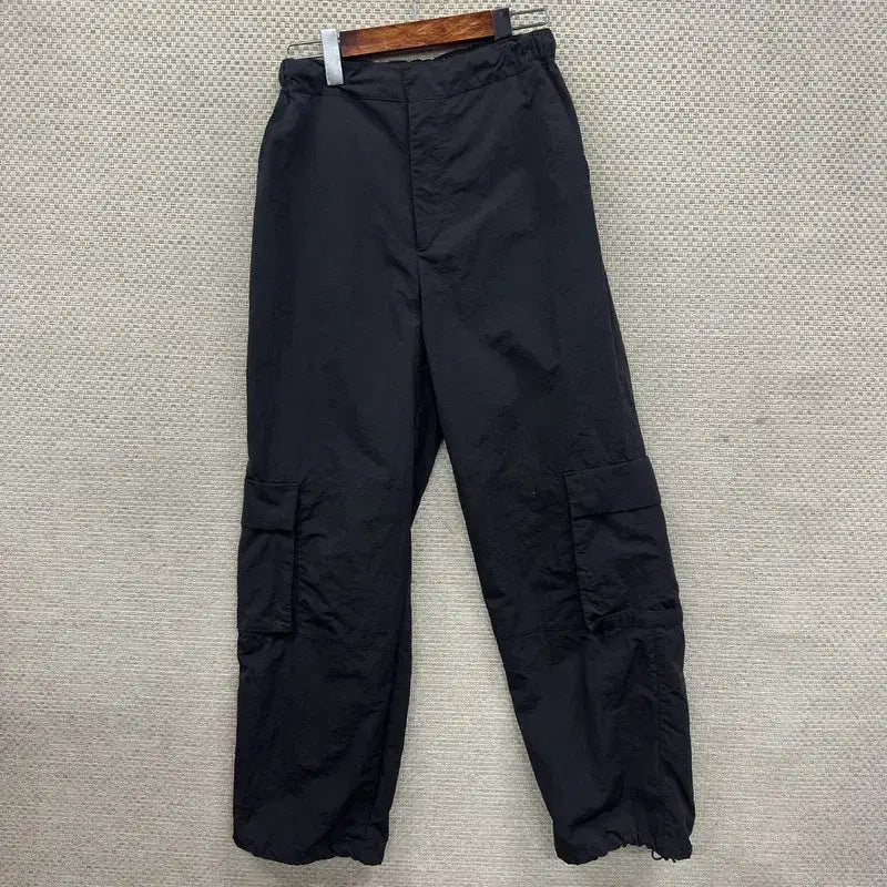 [BUNJANG] Yale Woven Cargo Training Pants Size S / 예일 우븐 카고 츄리닝바지 S D02596
