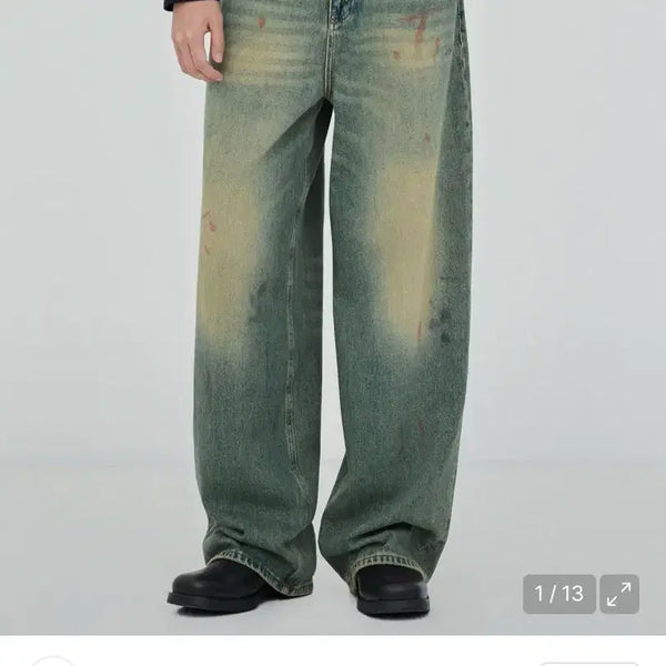 [BUNJANG] Fatalism Underize Loose Fit Denim Pants / 30~31)페이탈리즘 언더라이즈 루즈핏 데님팬츠