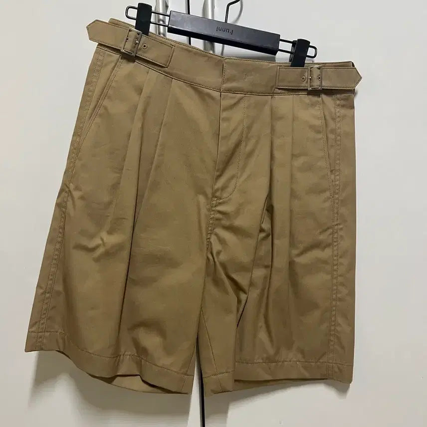 [BUNJANG] Juun.J Beige Shorts Size 44 / 준지 반바지 44사이즈 베이지