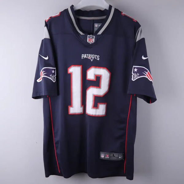[BUNJANG] Nike NFL New England Patriots Tom Brady #12 Home Jersey (L) / 나이키 NFL 뉴잉글랜드 패트리어츠 톰 브래디 12번 홈 저지 (L)