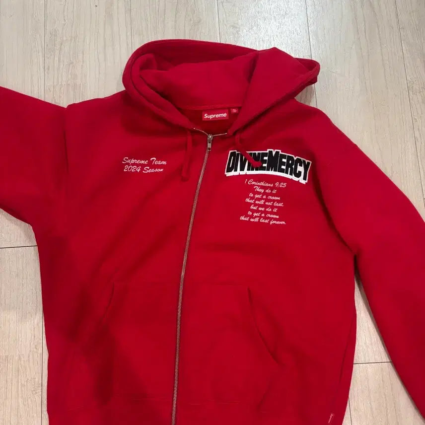 [BUNJANG] Supreme Salvation Hoodie Zip-up / 슈프림 살베이션 후드집업