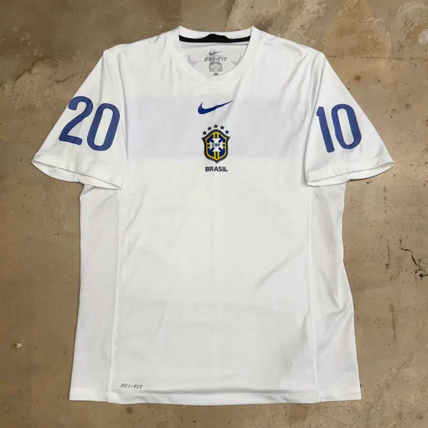 [BUNJANG] Nike Brazil White Training Jersey Large / 나이키 브라질 화이트 트레이닝 져지 L