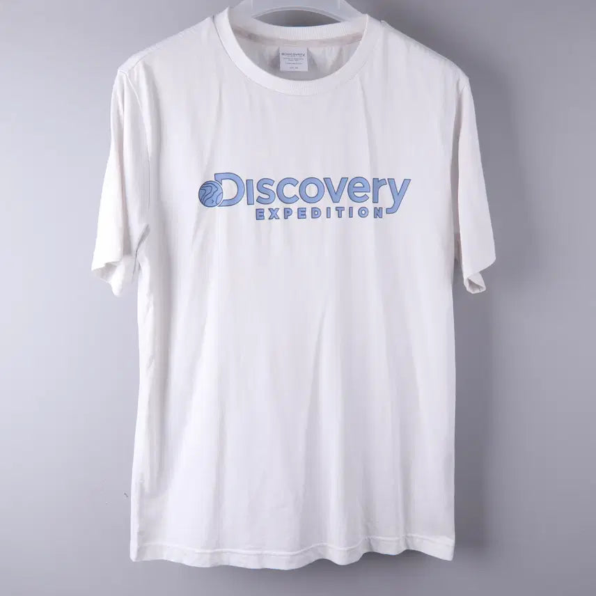 [BUNJANG] Discovery Expedition Logan Big Logo Short Sleeve T-shirt Size 100 / 디스커버리 익스페디션 로건 빅로고 반팔 티셔츠 (100)