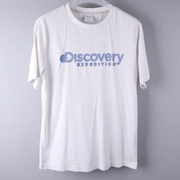[BUNJANG] Discovery Expedition Logan Big Logo Short Sleeve T-shirt Size 100 / 디스커버리 익스페디션 로건 빅로고 반팔 티셔츠 (100)