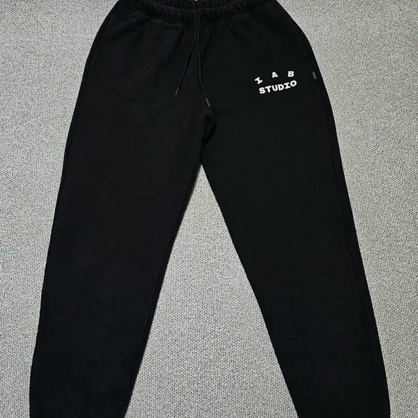 [BUNJANG] IAB Studio Black Jogger Pants (M Size) / [M 사이즈] 아이앱 스튜디오 블랙 조거팬츠
