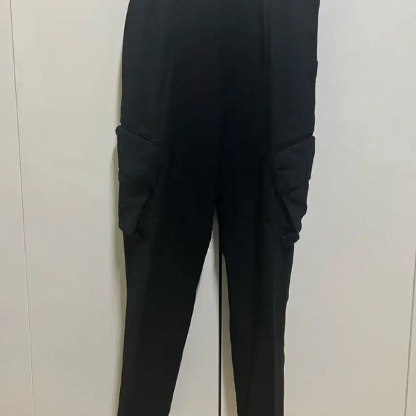 [BUNJANG] Wooyoungmi Cargo Pants Black Size 46 / 우영미 카고바지 46사이즈 블랙