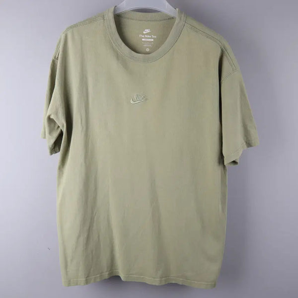 [BUNJANG] Nike Premium Essential T-Shirt Green (XL) / 나이키 프리미엄 에센셜 반팔 티셔츠 그린 (XL)
